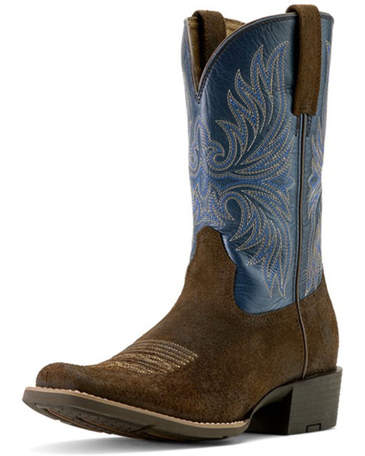 Image #2 - Ariat Men's Sport Narrow Performance Western Boots - Square Toe, Blue, hi-res