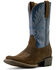 Image #2 - Ariat Men's Sport Narrow Performance Western Boots - Square Toe, Blue, hi-res