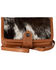 Image #1 - STS Ranchwear By Carroll Women's Yipee Kiyay Crossbody Wallet, Brown, hi-res