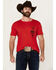 Image #2 - Howizter Men's Hoist The Flag Short Sleeve Graphic T-Shirt, , hi-res