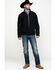 Image #6 - Cinch Men's Black Softshell Bonded Jacket , , hi-res