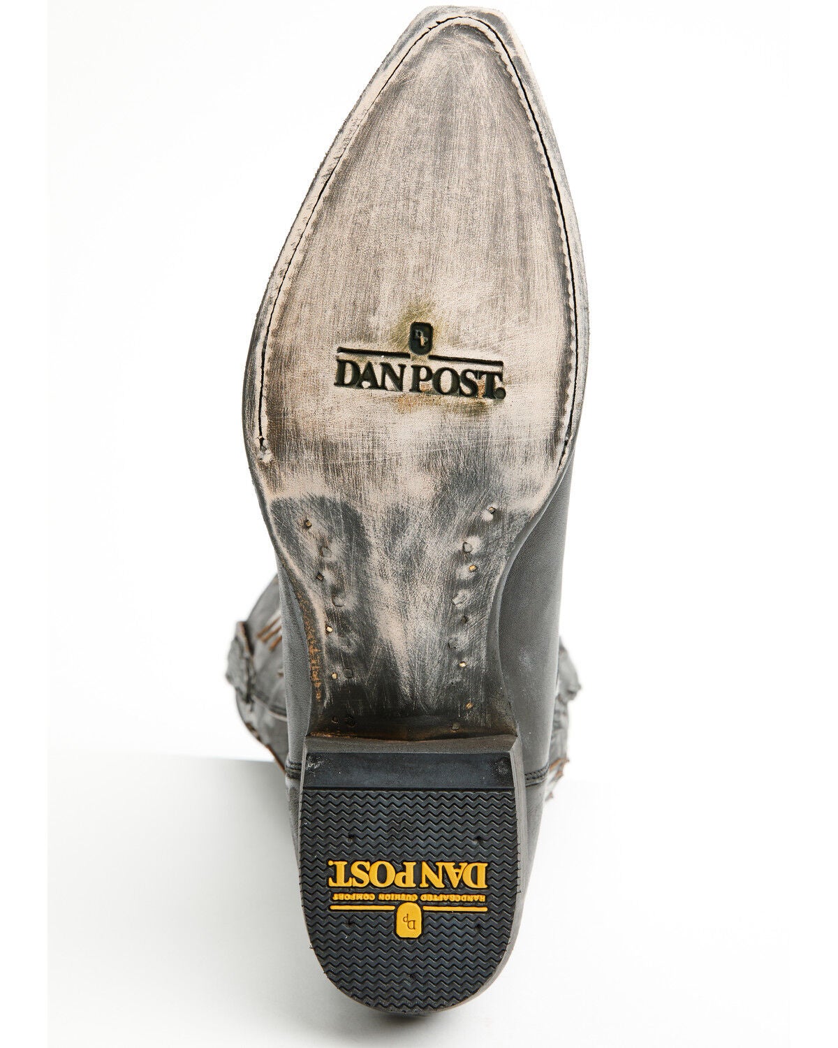 Image #7 - Dan Post Men's Diesel Western Boots - Snip Toe, Black, hi-res