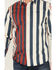 Image #3 - Kimes Ranch Men's 1992 Serape Striped Long Sleeve Button-Down Western Shirt , Red/white/blue, hi-res