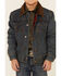 Wrangler Boys' Rustic Western Blanket Lined Jacket , Blue, hi-res