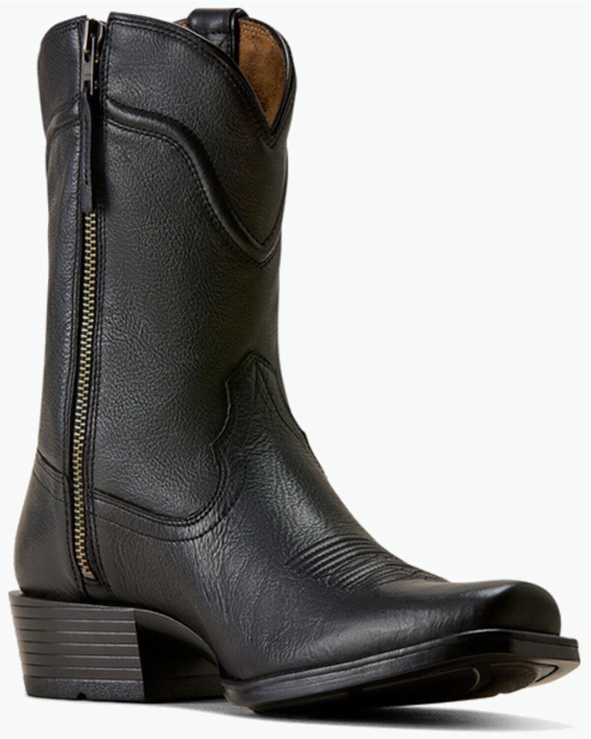 Ariat Men's Oliver Western Boots - Square Toe, Black, hi-res