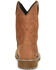 Image #4 - Double H Men's Workflex Waterproof Western Work Boots - Composite Toe, Brown, hi-res