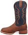 Image #3 - Dan Post Men's 13" Performance Western Boots - Broad Square Toe, Distressed Brown, hi-res