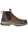 Georgia Boot Men's Blue Collar Waterproof Work Romeo Boots - Soft Toe, Dark Brown, hi-res
