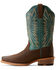 Image #2 - Ariat Women's Decatur Western Boots - Square Toe, Brown, hi-res