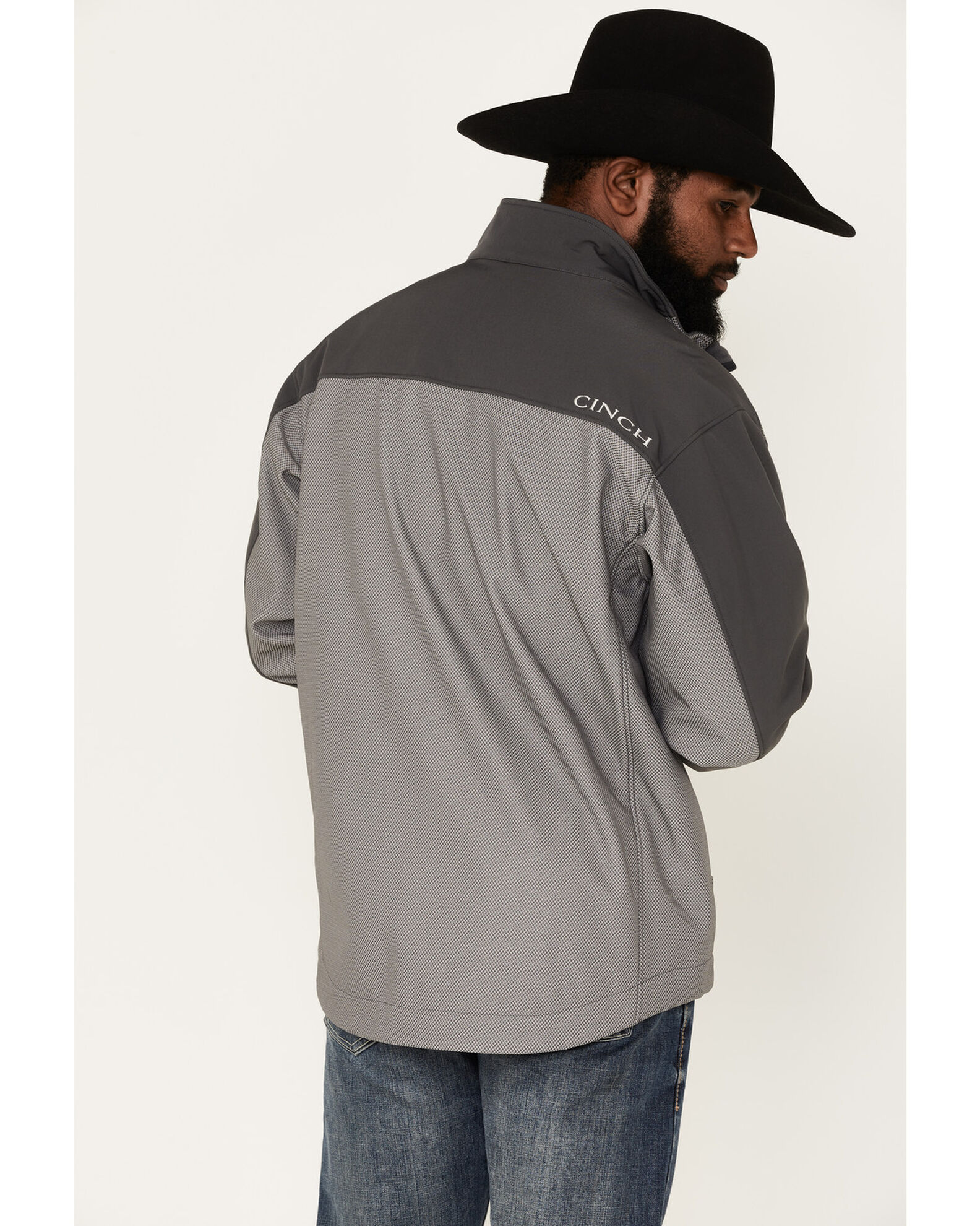 Cinch Men's Textured Logo Softshell Colorblock CC Jacket - Country Outfitter