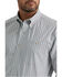 Image #2 - George Strait by Wrangler Men's Striped Print Long Sleeve Button-Down Stretch Western Shirt - Tall, Light Grey, hi-res