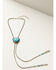Image #2 - Shyanne Women's Heart Turquoise Stone Bolo Necklace, Silver, hi-res