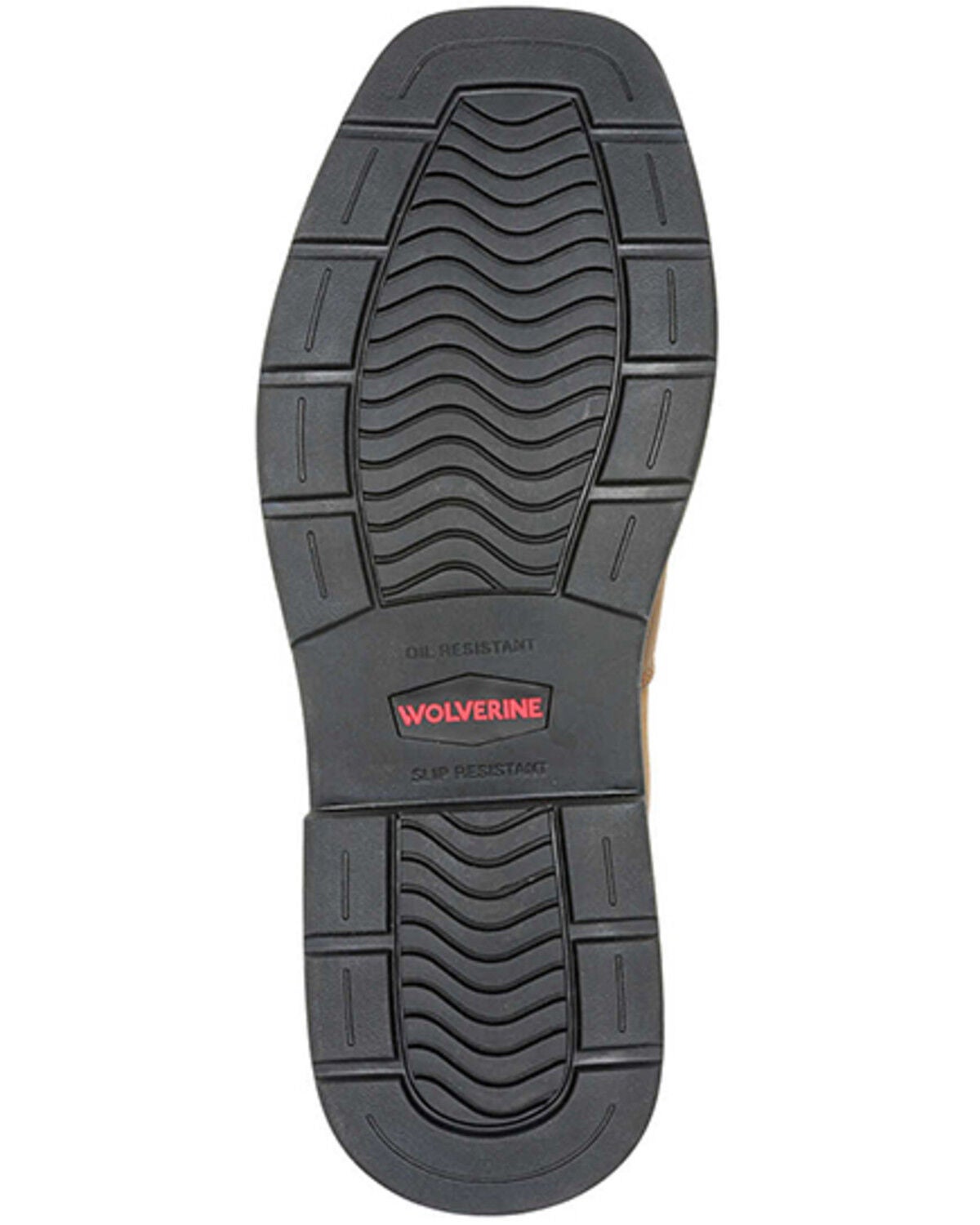 Image #5 - Wolverine Men's Rancher Level Chelsea Slip-On Work Boots - Steel Toe, Brown, hi-res