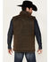 Image #4 - Cody James Men's Oil Slick Snap Vest, Brown, hi-res