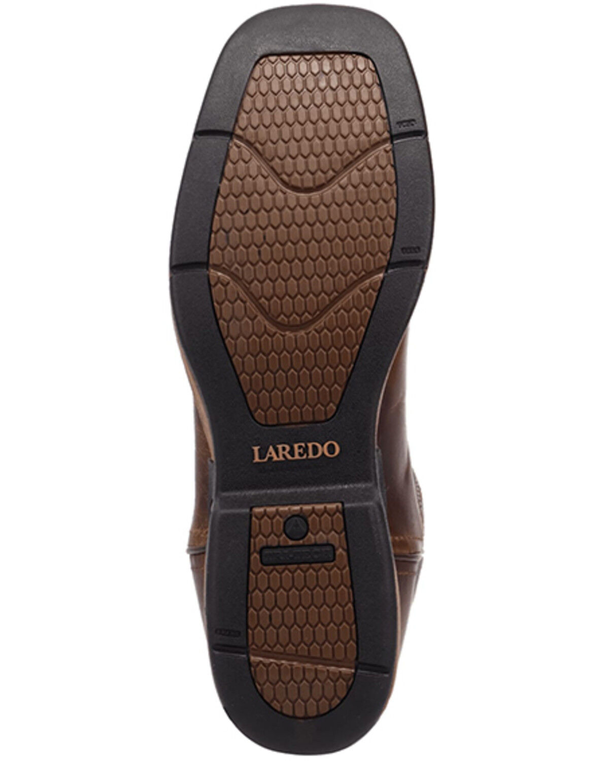 Image #7 - Laredo Men's Tri-Tech Alloy Performance Western Boots - Broad Square Toe, Tan, hi-res