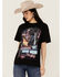 Image #1 - Idyllwind Women's Howdy Darlin Short Sleeve Boyfriend Graphic Tee, Black, hi-res