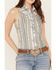 Image #3 - Rock & Roll Denim Women's Southwestern Print Sleeveless Snap Tank, Multi, hi-res