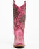 Image #4 - Laredo Women's Paislee Western Boots - Snip Toe, Pink, hi-res