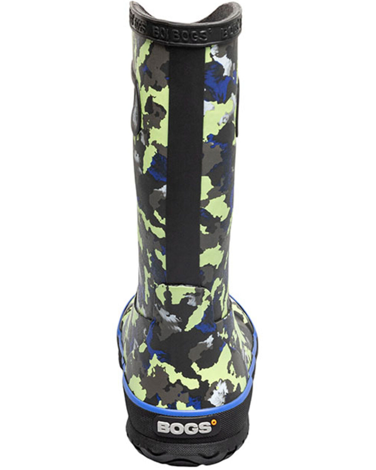 Image #5 - Bogs Boys' Camo Texture Rainboots, Multi, hi-res