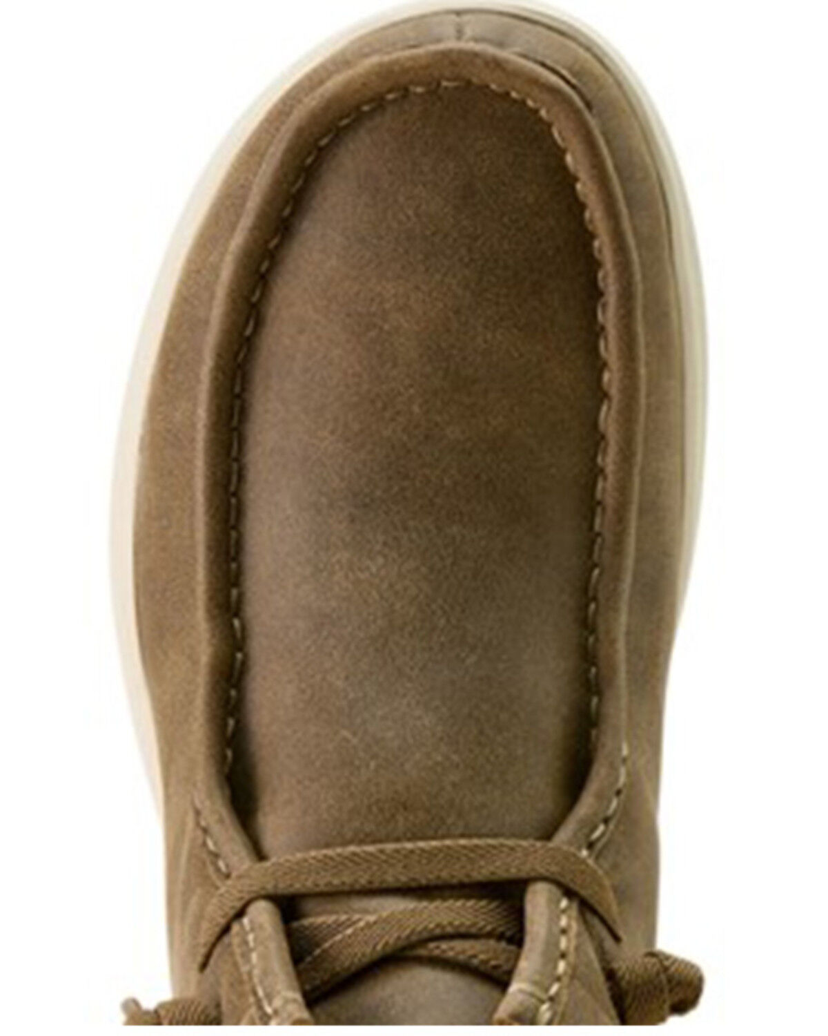 Image #4 - Ariat Men's Hilo Mid Shoes - Moc Toe, Brown, hi-res
