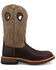 Image #2 - Twisted X Men's 12" Western Work Boots - Composite Toe, Dark Brown, hi-res