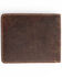Hawx Men's Bifold Horizontal Wallet, Brown, hi-res