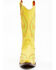 Image #4 - Planet Cowboy Women's Psychedelic Original Soft Western Boots - Snip Toe, Yellow, hi-res