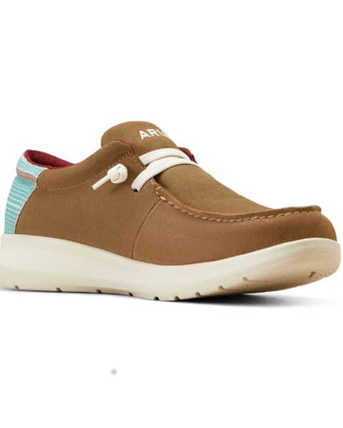 Ariat Men's Hilo Sendero Casual Shoes - Moc Toe , Brown, hi-res