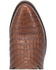 Image #6 - Dan Post Men's Socrates Caiman Exotic Western Boots - Medium Toe, Medium Brown, hi-res