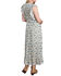 Image #2 - Stetson Women's Field Flowers Floral Print Short Sleeve Maxi Dress, Cream, hi-res