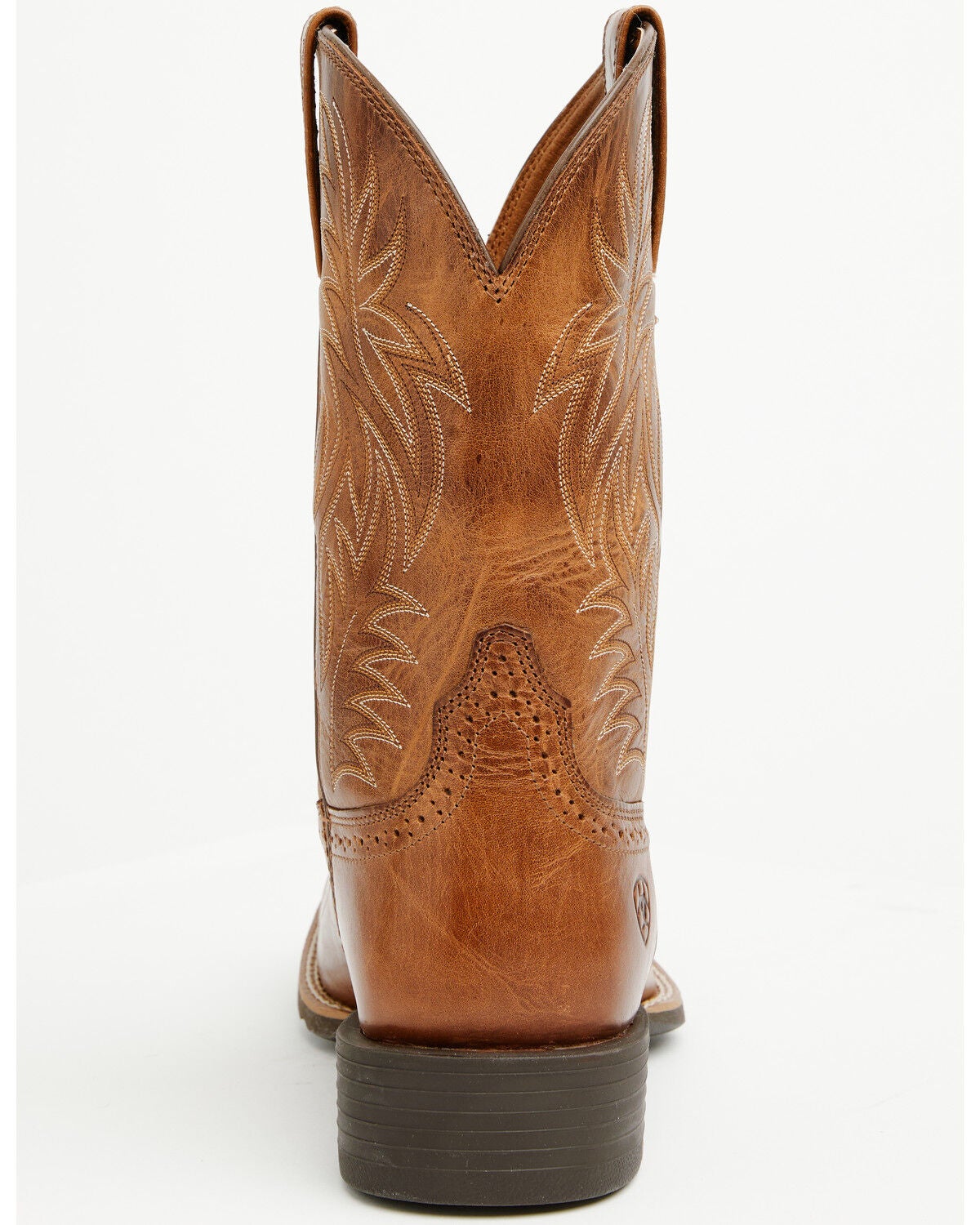 Image #5 - Ariat Men's Sport Performance Western Boots - Broad Square Toe, Tan, hi-res