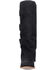 Image #4 - Dingo Women's Buckle Bunny Tall Western Boots - Round Toe, Black, hi-res