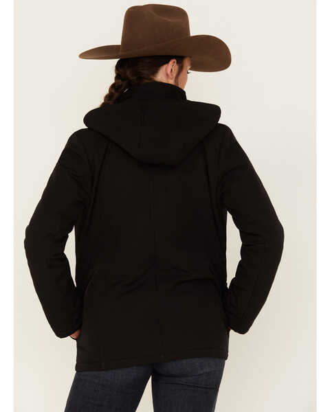 Image #4 - RANK 45® Women's 3-in-1 Softshell Coat, Black, hi-res