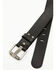 Image #2 - Hawx Men's Daxton Textured Leather Work Belt, Black, hi-res