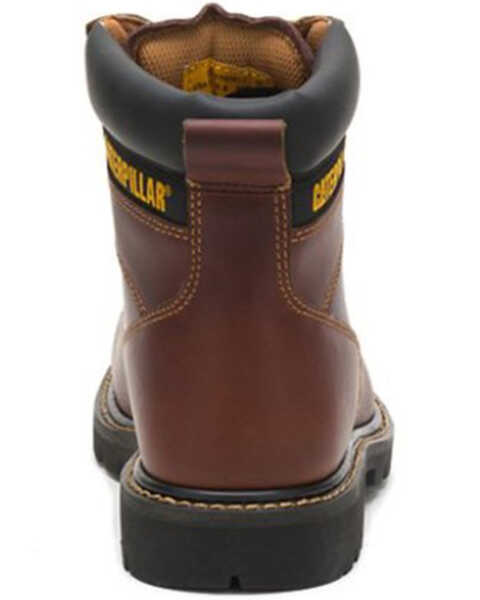 Image #4 - Caterpillar Men's 6" Second Shift Lace-Up Work Boots - Steel Toe, Tan, hi-res