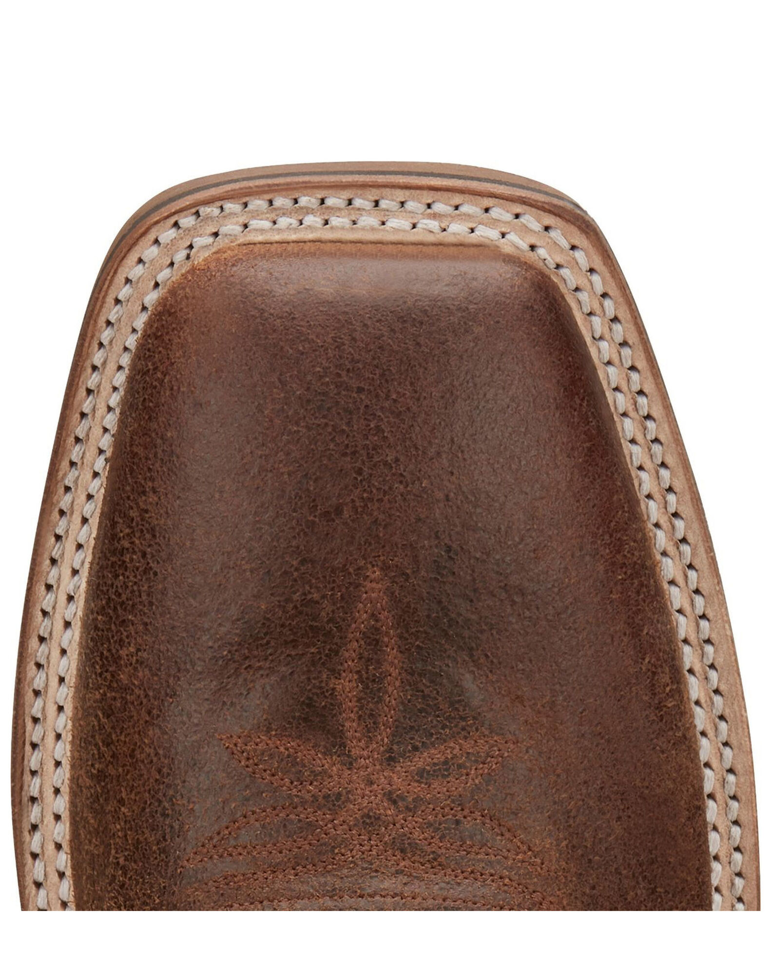 Image #6 - Tony Lama Men's Landgrab Brown Western Boots - Broad Square Toe, Brown, hi-res