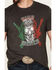 Image #3 - Cody James Men's Viva Mexico Muertos Skull Graphic Short Sleeve T-Shirt , Black, hi-res