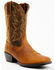 Image #1 - Durango Men's Westward Roughstock Western Boots - Broad Square Toe, Tan, hi-res