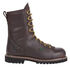 Image #2 - Georgia Boot Men's Waterproof 8" Low Heel Logger Work Boots - Round Toe, Chocolate, hi-res