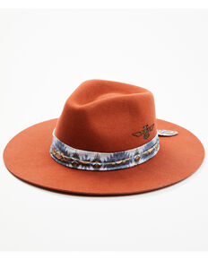 Idyllwind Women's Sarsaparilla Felt Western Fashion Hat, Rust Copper, hi-res
