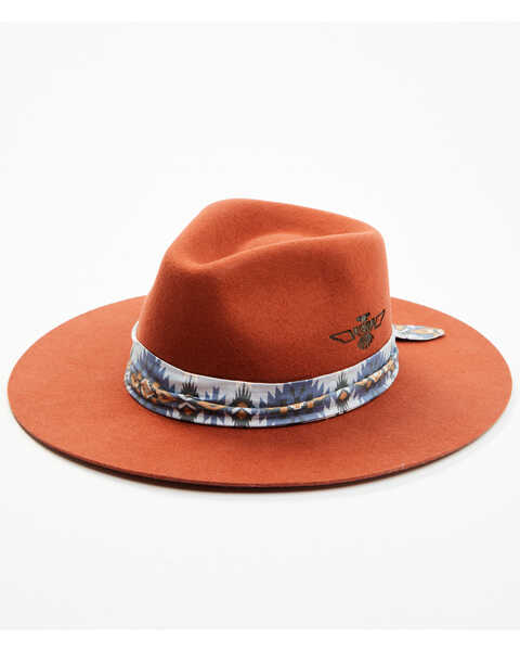 Idyllwind Women's Sasparilla Western Wool Hat, Rust Copper, hi-res