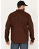 Image #4 - Cody James Men's FR Solid Long Sleeve Snap Western Shirt , Cognac, hi-res