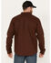 Image #4 - Cody James Men's FR Solid Long Sleeve Snap Western Shirt, Cognac, hi-res