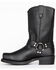 Image #3 - Brothers and Sons Men's Pull-On Motorcycle Boots - Square Toe, Black, hi-res
