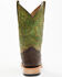 Image #5 - Cody James Men's Exotic Shark Western Boots - Broad Square Toe, Green, hi-res