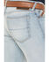 Image #4 - Ariat Men's M7 Grizzly Light Wash Slim Straight Stretch Denim Jeans, Light Wash, hi-res