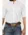 Image #3 - Ariat Men's Shawn Geo Print Short Sleeve Button-Down Western Shirt, White, hi-res