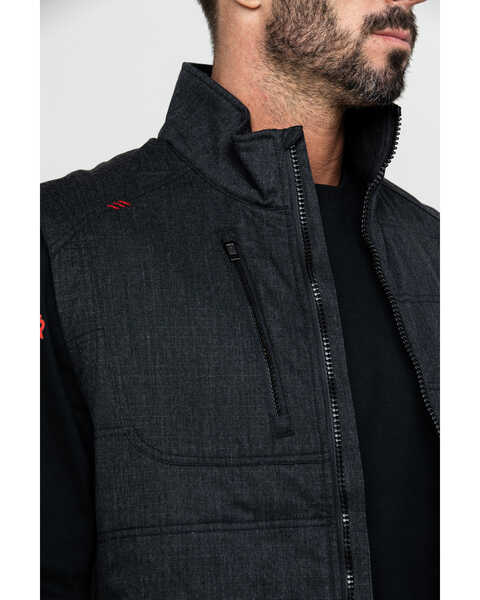Image #5 - Ariat Men's FR Cloud 9 Insulated Work Vest , Black, hi-res