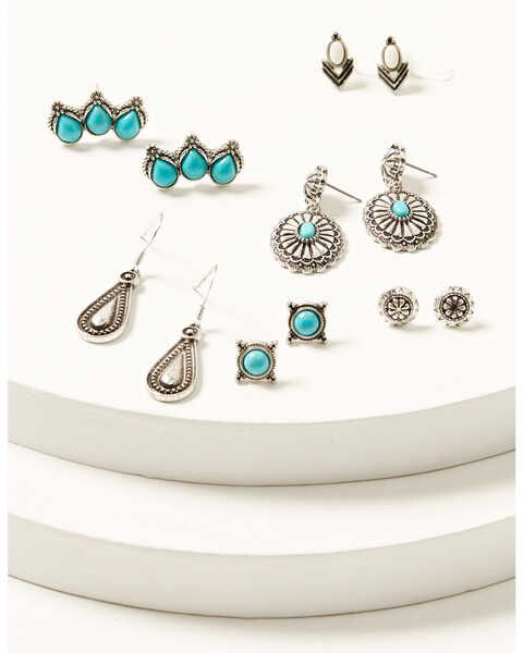 Idyllwind Women's Capehart Earring Set, Silver, hi-res
