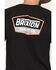 Image #4 - Brixton Men's Oath V Short Sleeve Graphic T-Shirt, Black, hi-res